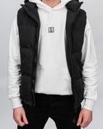 Black Padded Gilet