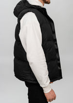 Black Padded Gilet