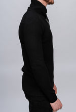 Black Zip Neck Knitwear