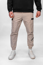 Beige Utility Cargos