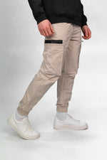 Beige Utility Cargos