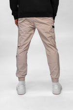 Beige Utility Cargos