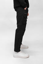 Black Front Facing Cargos