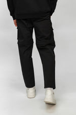 Black Front Facing Cargos