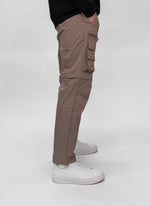 Beige Front Facing Pocket Cargos