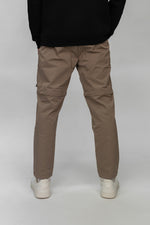 Beige Front Facing Pocket Cargos