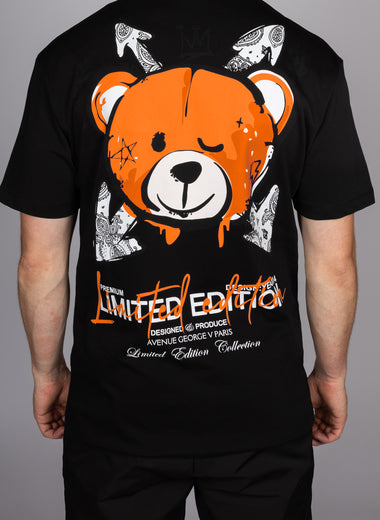 Limited Edition Orange Teddy Print T-Shirt