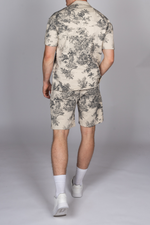 Toile De Jouy Print Shirt & Short Set