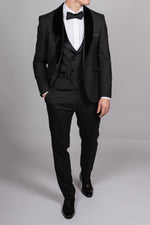 Black Velvet Shawl Lapel Tux