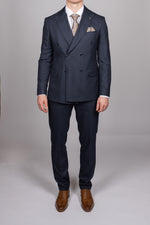 Navy Double Breasted Suit