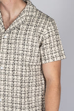 Plaid Pattern Short Sleeve Shirt