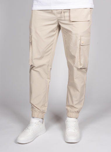 Casual Drawstring Button Pocket Cargos