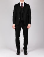 Black Milano Couture Three Piece Suit