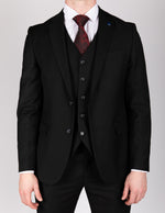 Black Milano Couture Three Piece Suit