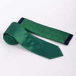 Milano Couture Green Textured Tie & Pocket Square Set