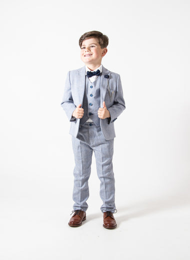 Caridi - Sky Children's Three Piece Suit