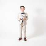 Caridi - Beige Children's Three Piece Suit