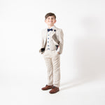 Caridi - Beige Children's Three Piece Suit