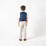 Caridi - Beige Children's Three Piece Suit