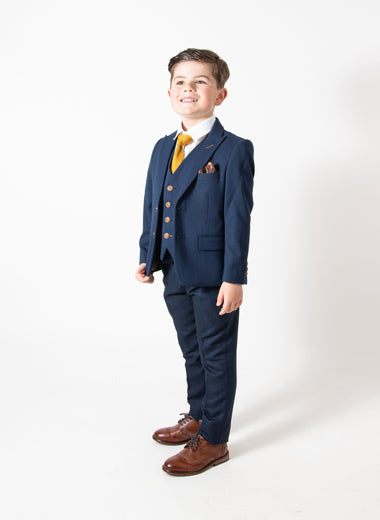 Max - Children's Royal Blue Three Piece Suit