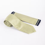 Milano Couture Light Green Textured Tie & Pocket Square Set