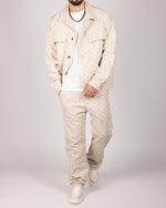 Check Pattern Jacket & Trousers Set