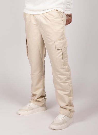 Flap Pocket Cargo Joggers Bone