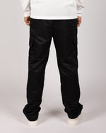 Flap Pocket Cargo Joggers Black