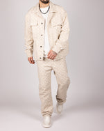 Check Pattern Jacket & Trousers Set