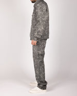 Distressed Urban Camo Jacket & Trouser Set