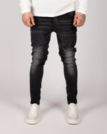 Black Distressed Jeans