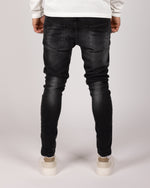 Black Distressed Jeans