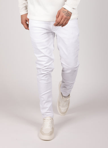 White Skinny Fit Jeans