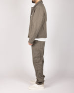 Utility Cargo Jacket & Trousers Set Khaki Green