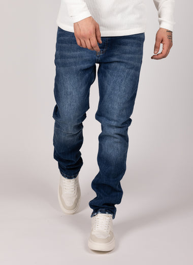 Blue Regular Fit Jeans