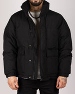 Heavyweight Puffer Jacket Black