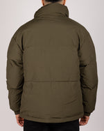 Heavyweight Puffer Jacket Khaki Green