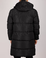 Long Puffer Coat Black