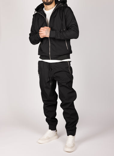 Hooded Jacket and Joggers Set