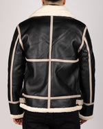 Aviator Bomber Jacket Black