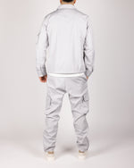 Utility Cargo Jacket and Joggers Set Grey