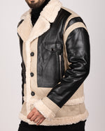 Aviator Bomber Jacket Black