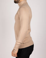 Half Zip Sweater Beige