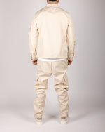 Utility Cargo Jacket and Joggers Set Beige