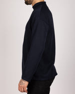 Oversized Casual Sweatshirt Navy