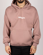 Dimension Print Hoodie Pink