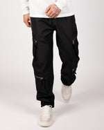 Utility Cargo Joggers Black