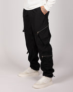 Utility Cargo Joggers Black