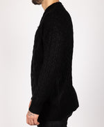 LOVE Cable Knit Sweater Black