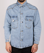 Coastal Blue Denim Overshirt